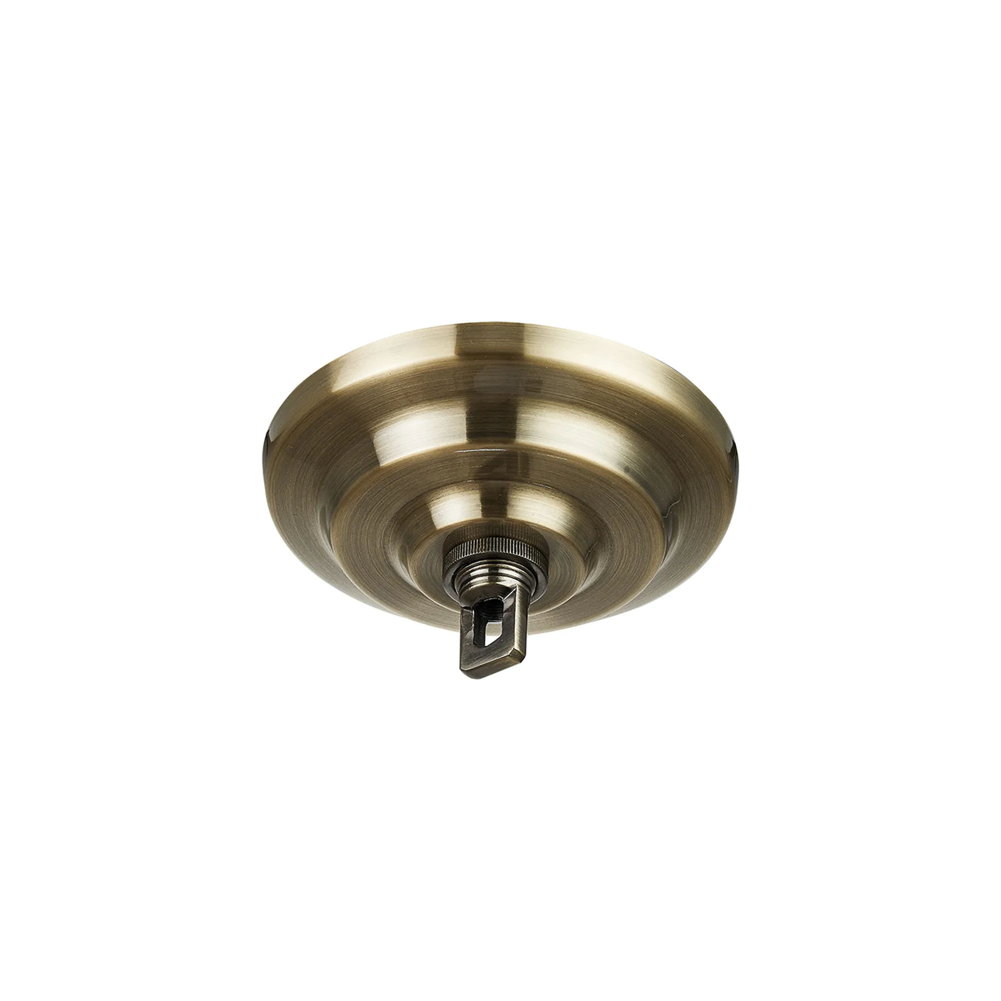 IL90019  Ceiling Plate 13.5cm And Bracket Antique Brass